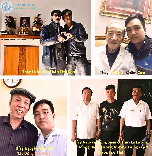 May mắn được các Thầy giúp đỡ & chỉ dạy nghề 