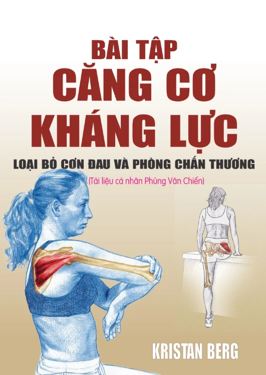 Bìa sách Bài tập căng cơ kháng lực của Kristan Berg